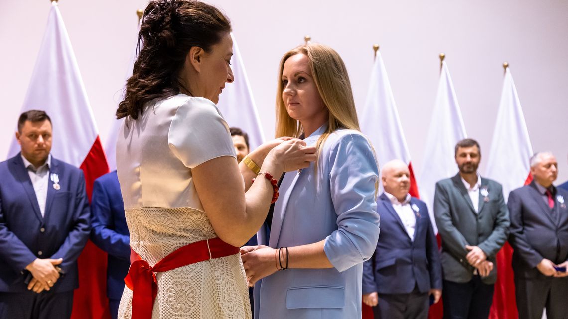 Odznaczenia państwowe dla honorowych krwiodawców z woj. lubelskiego [zdjęcia]