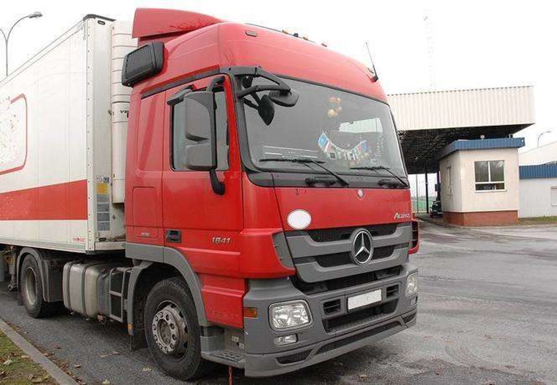 Odzyskano skradzioną ciężarówkę wartą 180 tys. zł