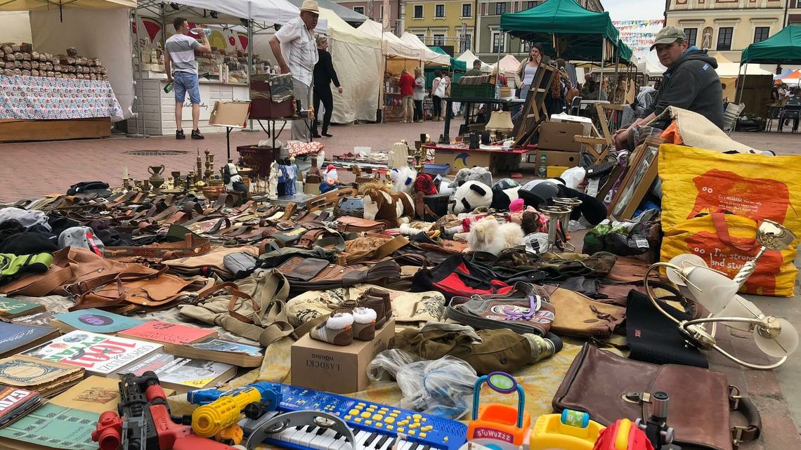 Oficjalny start o godz. 13. Sprawdziliśmy co można kupić na Jarmarku Hetmańskim w Zamościu