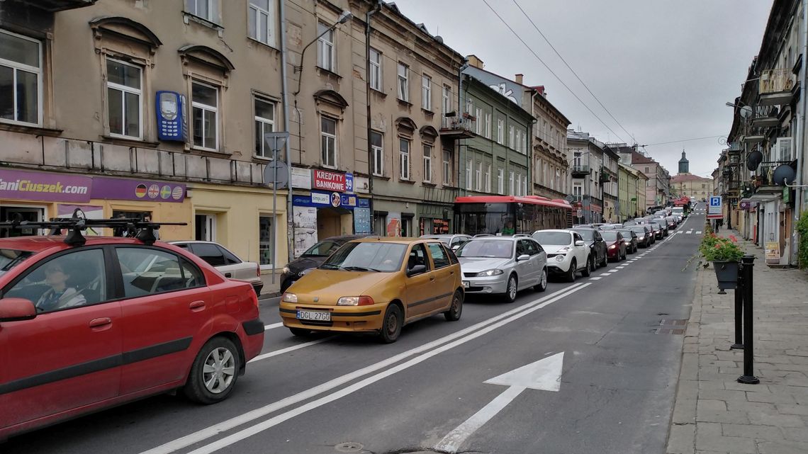 Ogromne korki w centrum Lublina. Winna awaria sygnalizacji na rondzie pod Zamkiem