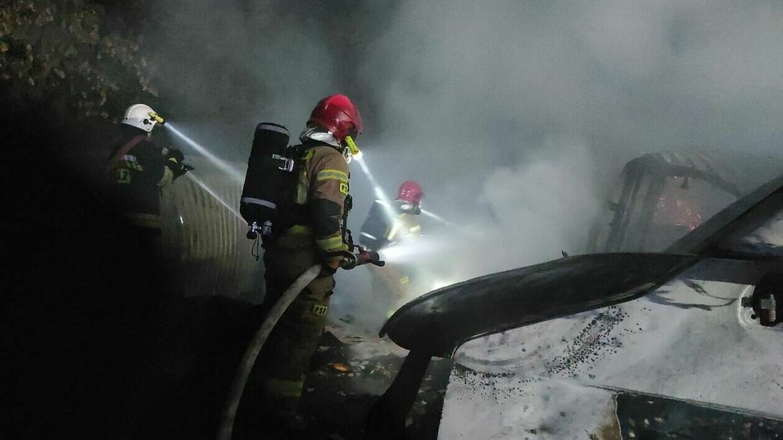 Ogromny pożar. Płonie ponad 40 budynków