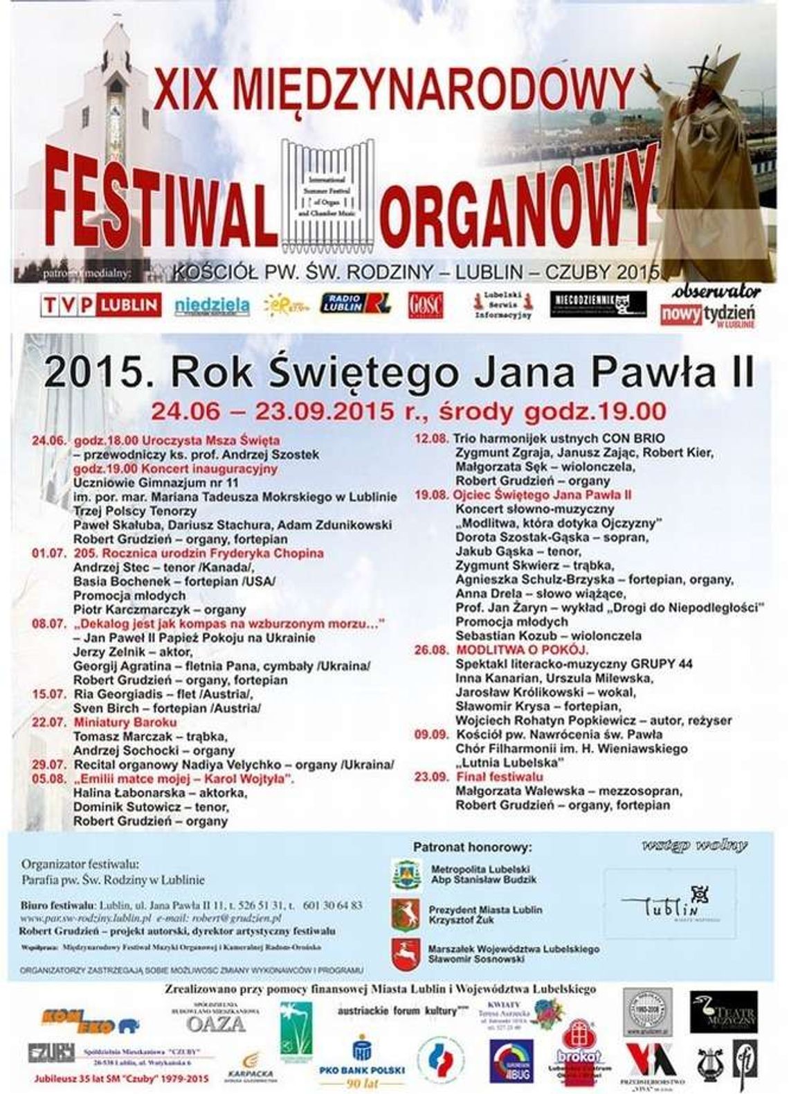 Ojciec świętego i Zakościelny na Czubach