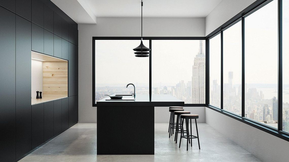 Okna do domu w stylu industrialnym