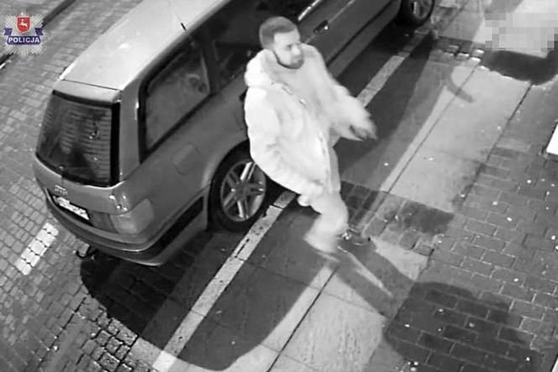 Okradł auto w centrum Lublina. Nagrała go kamera