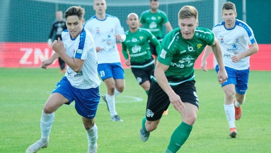 Olimpia Elbląg – Górnik Łęczna 1:1. Znów zagrali do końca
