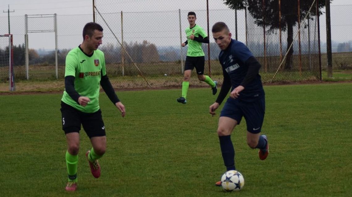 Olimpia Miączyn - Gryf Gmina Zamość 1:1. Zmiennicy uratowali remis