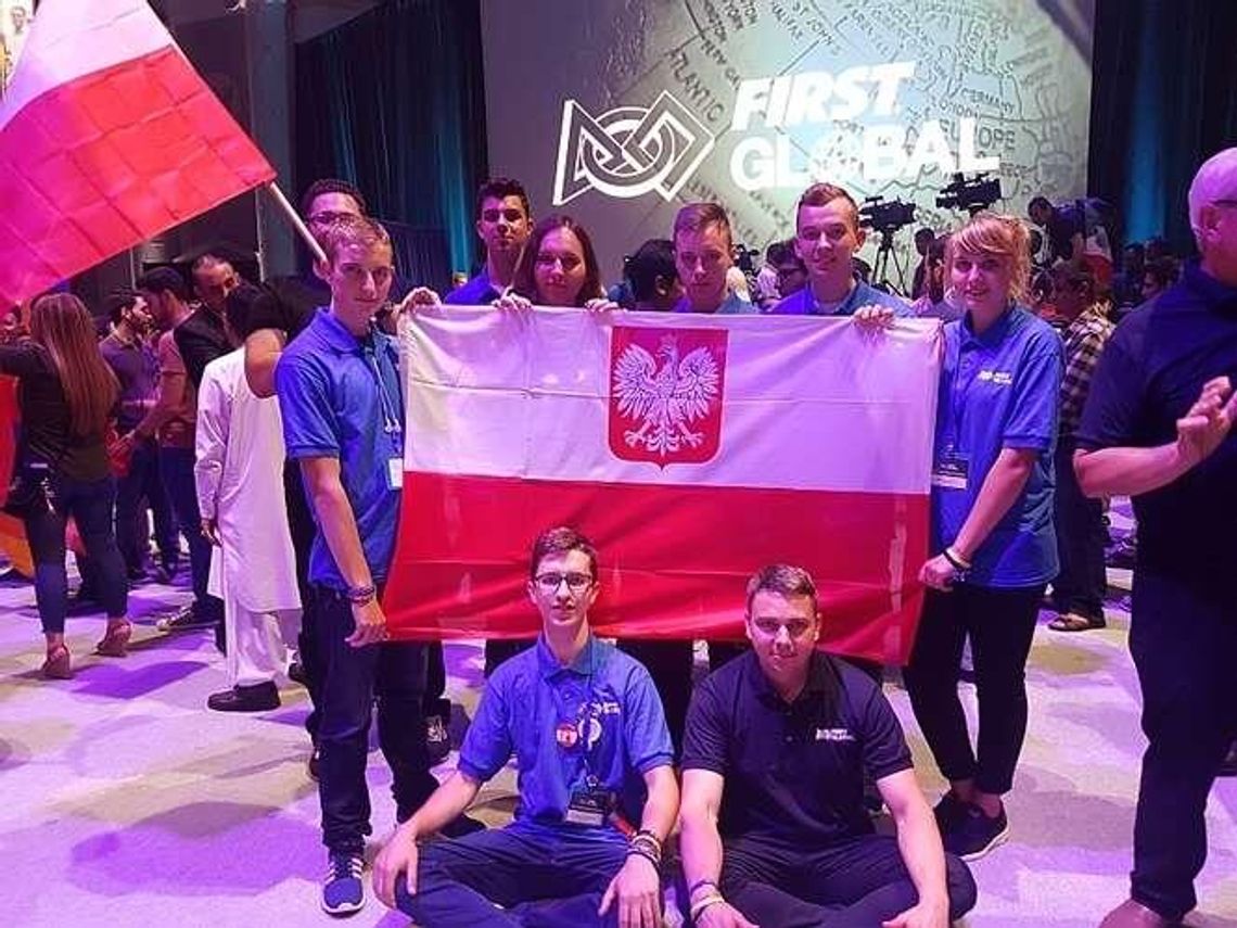 Olimpiada FIRST Global w Waszyngtonie: Kraśnicka dużyna druga na świecie