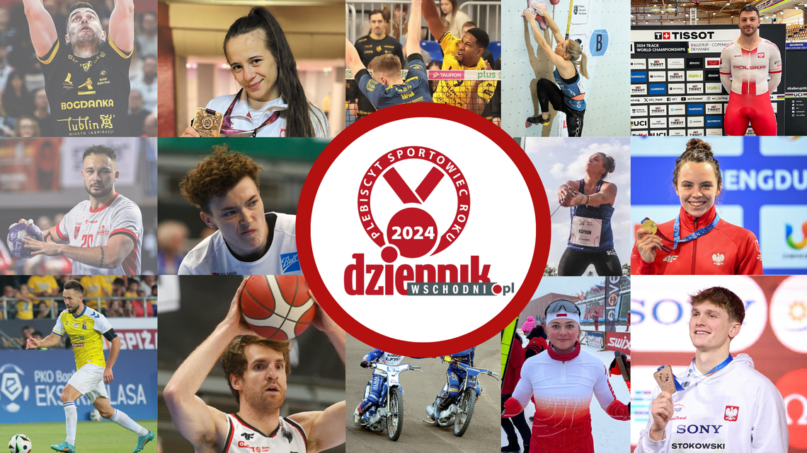 Oni powalczą o tytuł Sportowca Roku 2024 Dziennika Wschodniego Oni powalczą o tytuł Sportowca Roku 2024 Dziennika Wschodniego