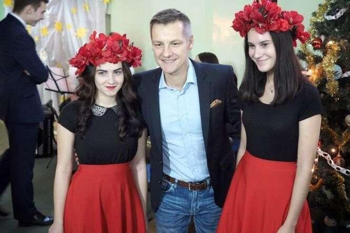 Opłatek Fundacji z Sercem: Przyjechał Marcin Mroczek i Marek Włodarczyk