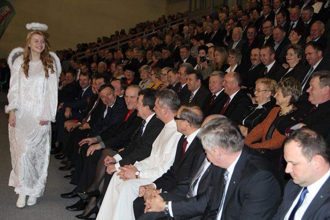 Opłatek PSL w Białej Podlaskiej. Minister Kalemba chwali gospodarstwa rodzinne