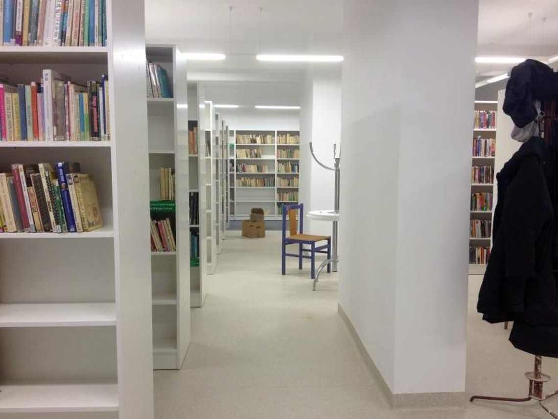 Opole Lubelskie. Biblioteka odświeżona na wiosnę