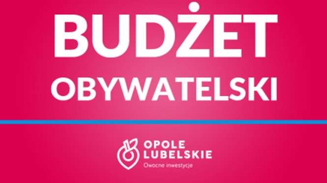 Opole Lubelskie: Budżet obywatelski bogatszy o 20 tys. zł