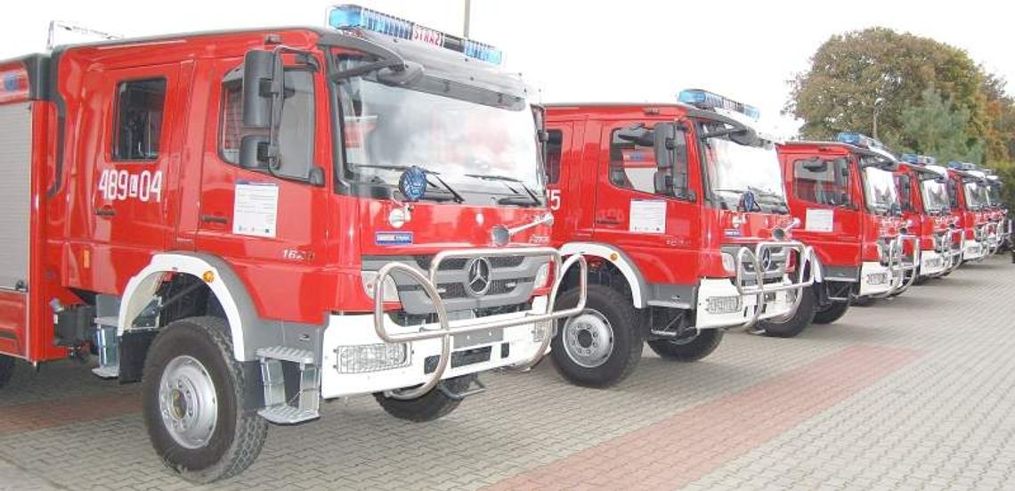 Opole Lubelskie: Nowe wozy dla strażaków