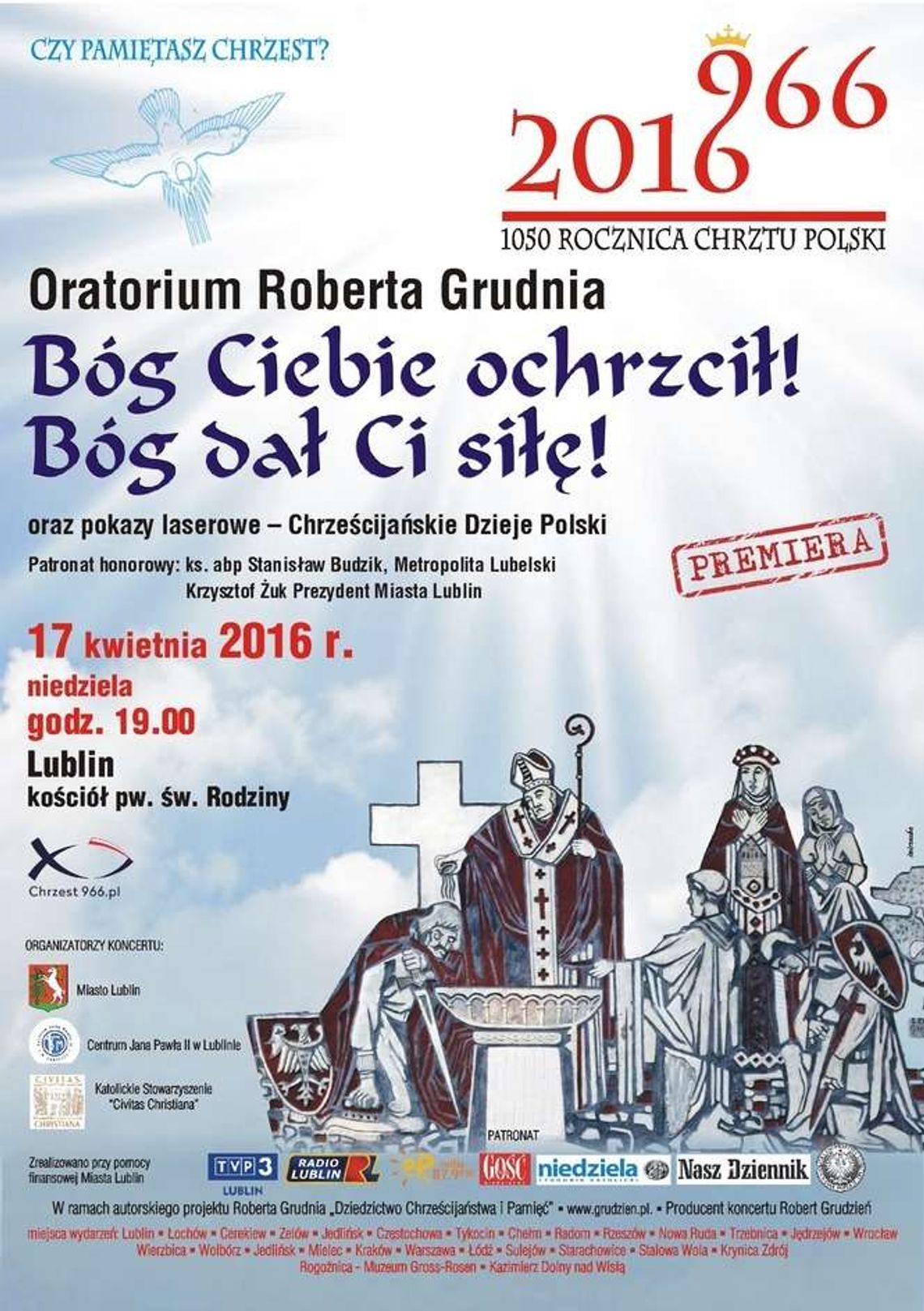 Oratorium Roberta Grudnia w kościele Świętej Rodziny