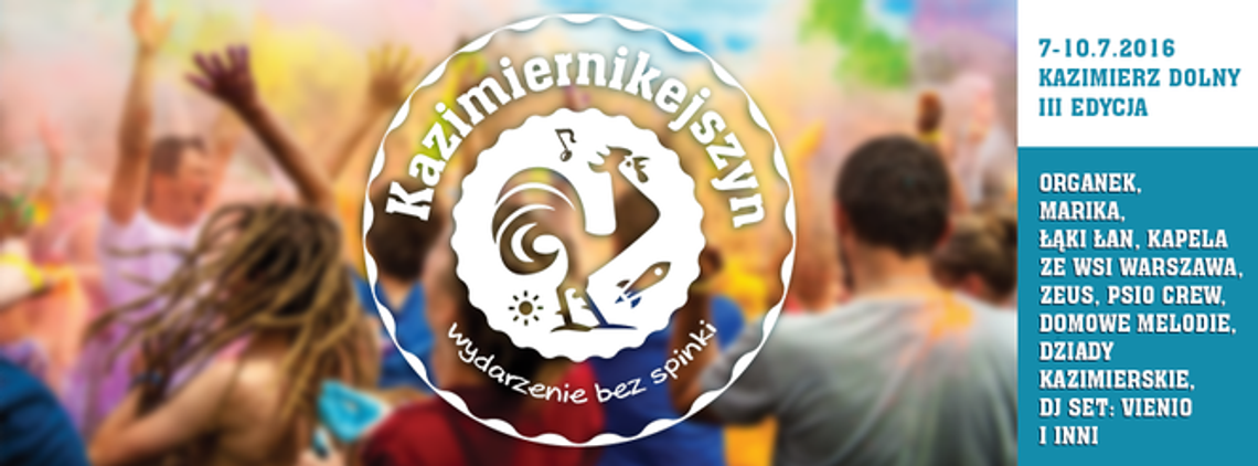 Organek, Łąki Łan i Marika na festiwalu Kazimiernikejszyn. Program koncertów