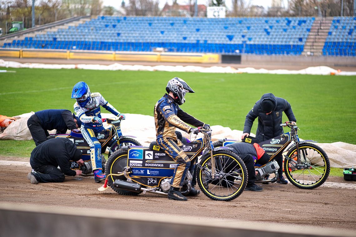 Orlen Oil Motor wreszcie trenował u siebie. "Ważne, żeby zdążyć pojeździć w Lublinie"