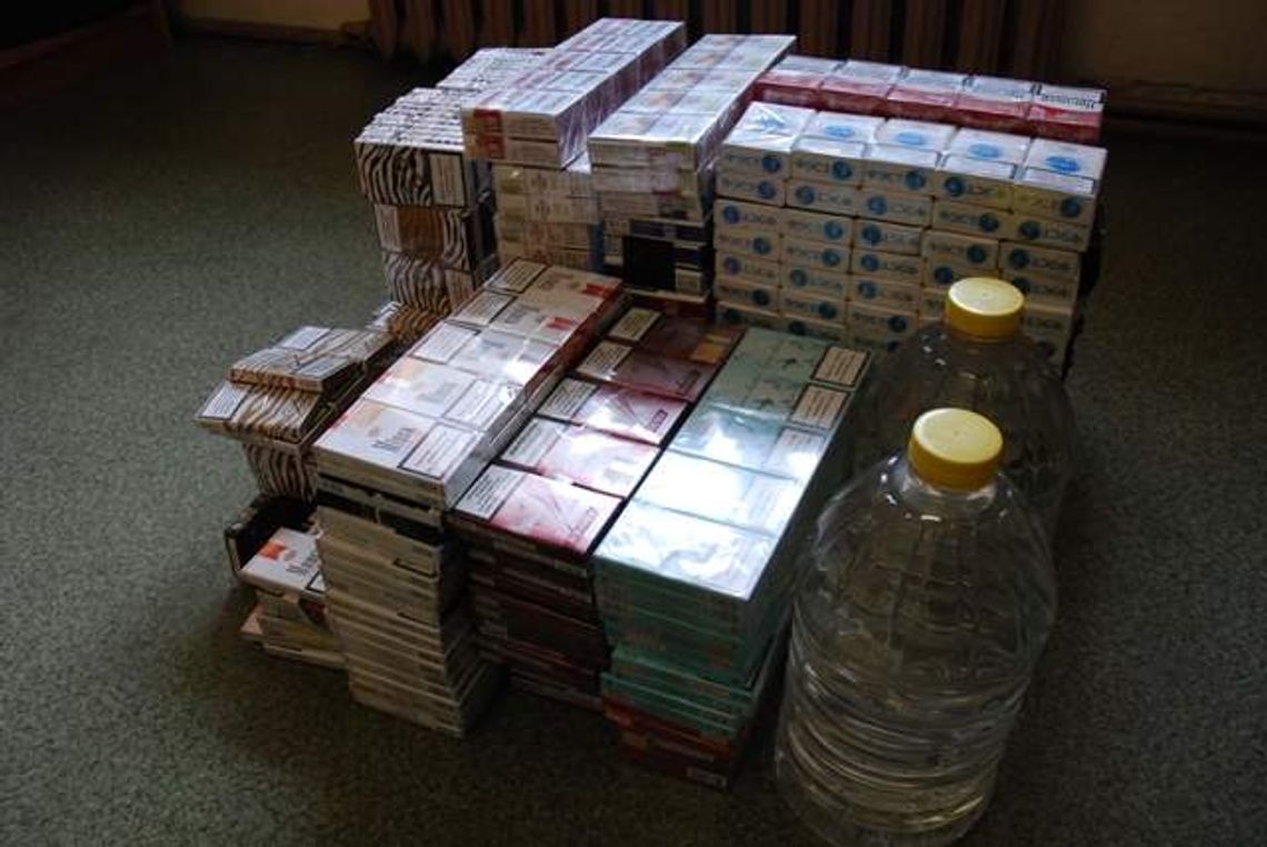 Ormianin zatrzymany za nielegalny alkohol i papierosy