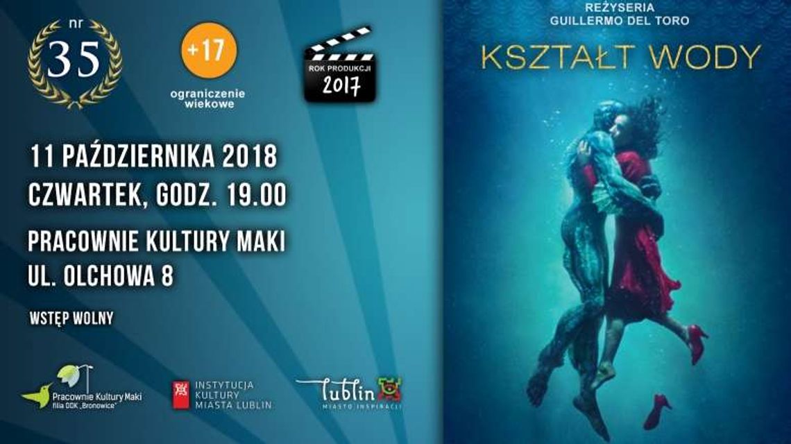 Oscarowy "Kztałt Wody" w Pracowniach Kultury Maki