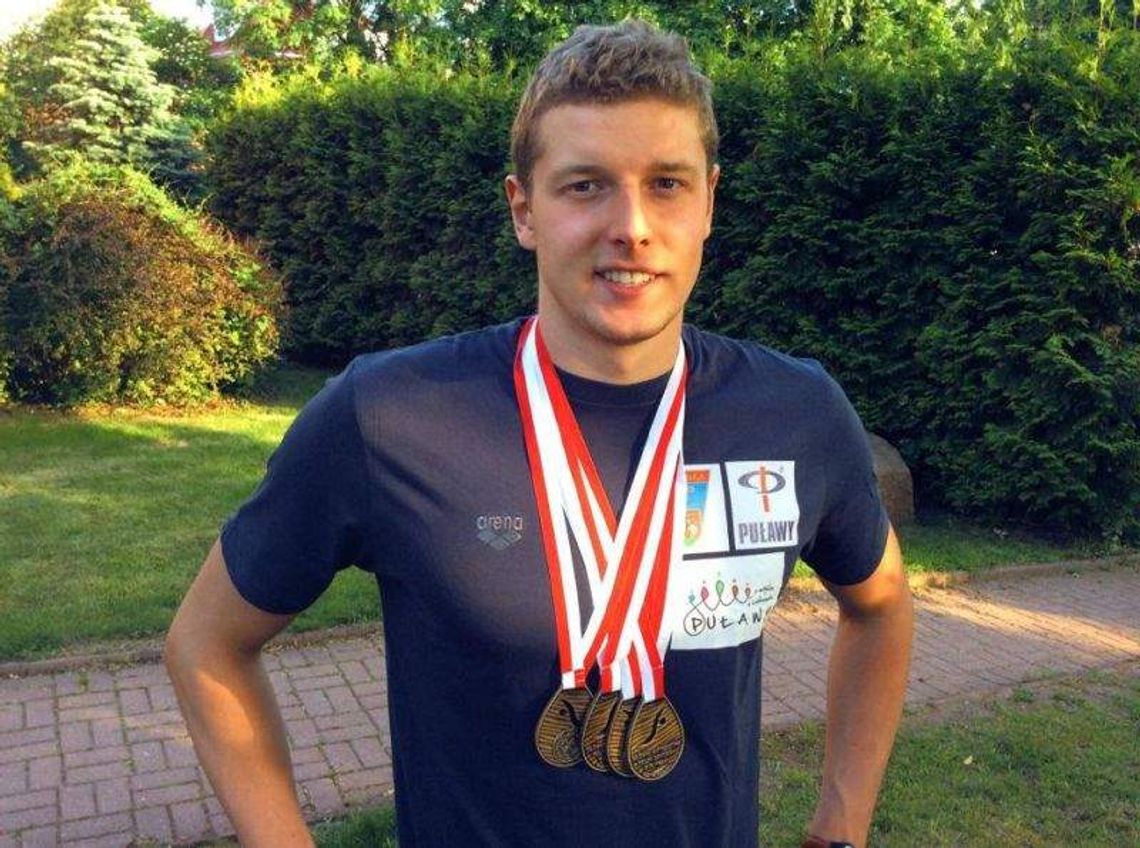 Osiem medali zawodników z woj. lubelskiego podczas mistrzostw Polski w pływaniu