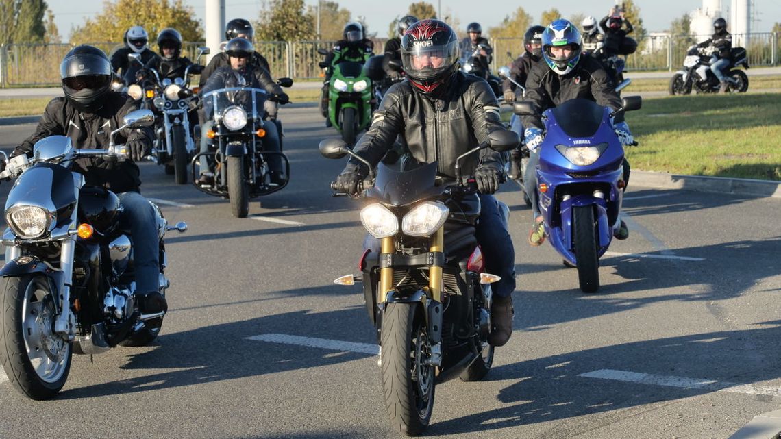 Ostatnia Moto Strefa. Motocykliści symbolicznie pożegnali lato [zdjęcia]