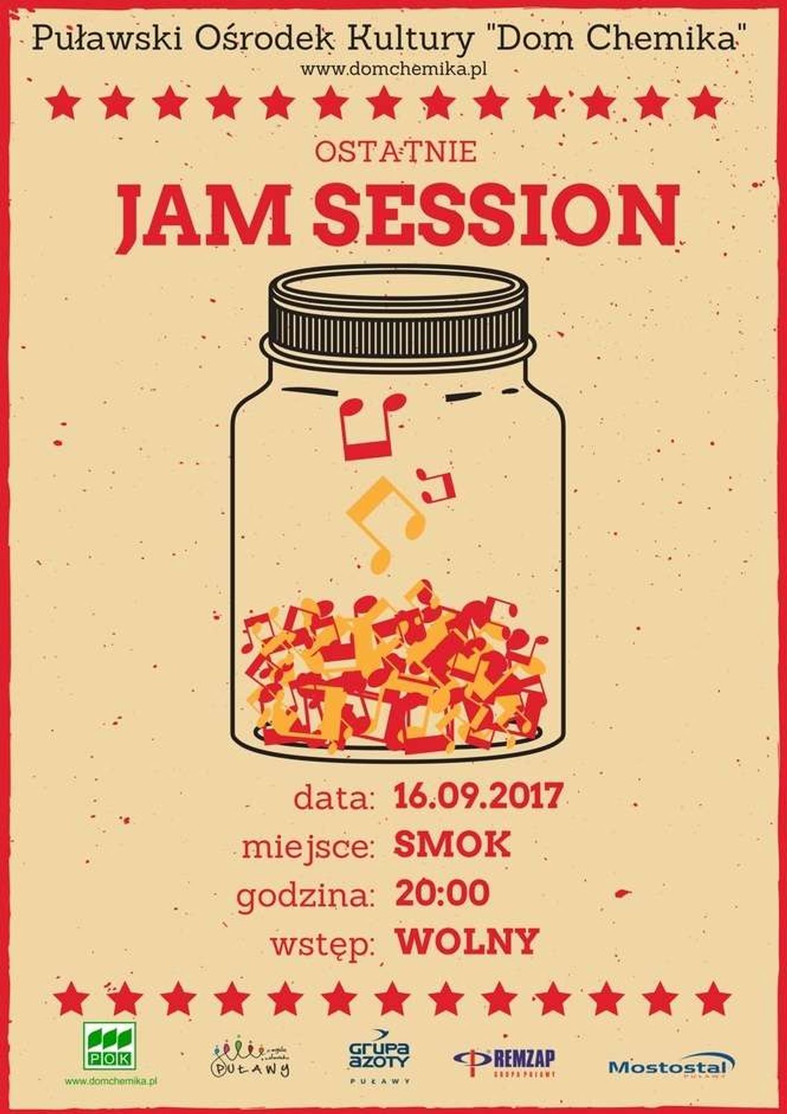 Ostatnie "Jam Session" w puławskim SMOKu