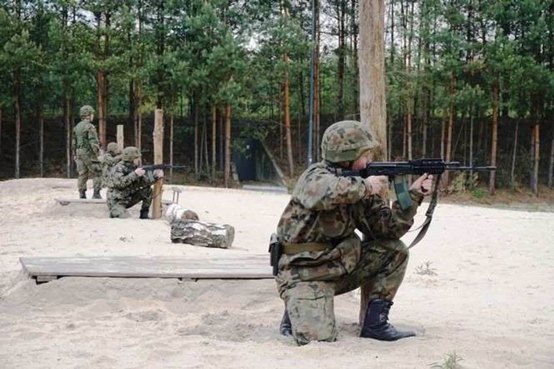 Ostre strzelanie w Nowej Dębie. Lubelscy żołnierze na poligonie