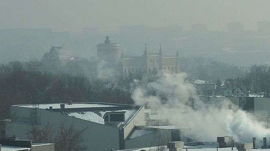 Ostrzeżenie przed smogiem. Zła jakość powietrza w Lublinie