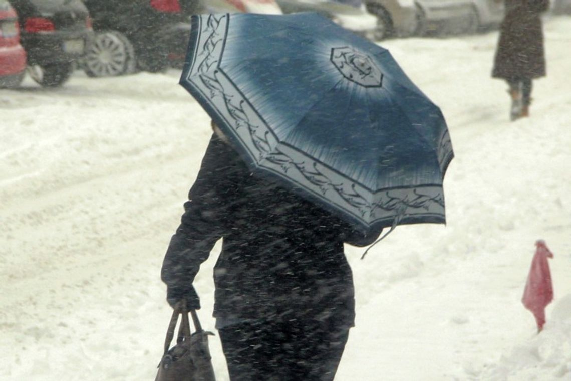 Ostrzeżenie przed śnieżycą. Znowu