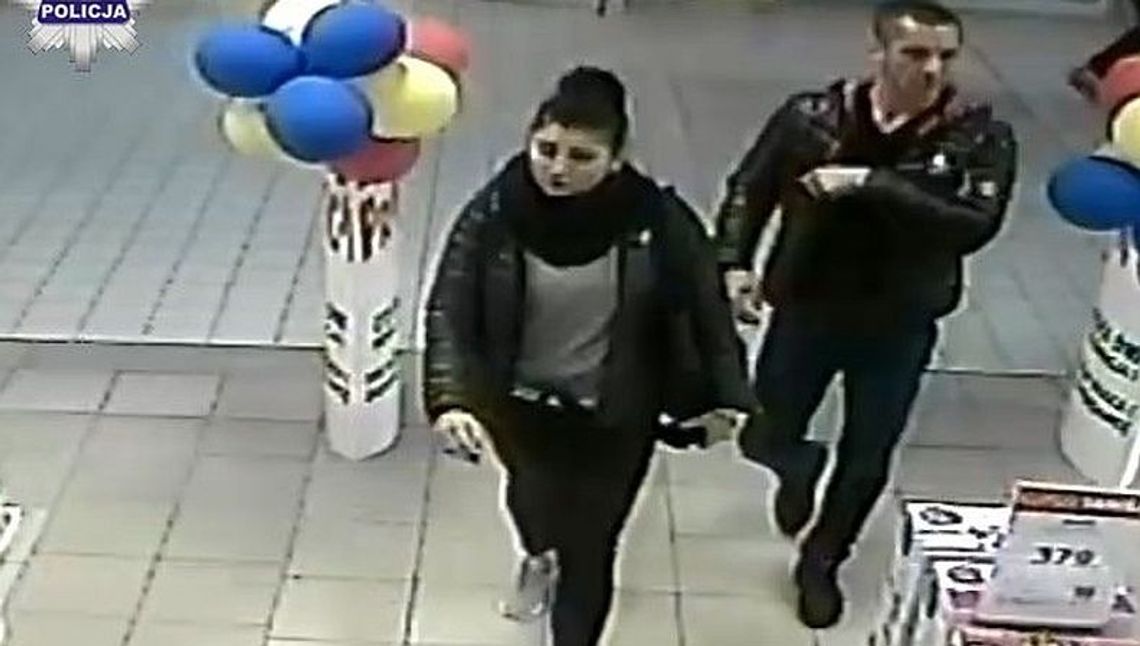 Oto złodziejska para z elektromarketu w Puławach. Nagrał ich monitoring Oto złodziejska para z elektromarketu w Puławach. Nagrał ich monitoring