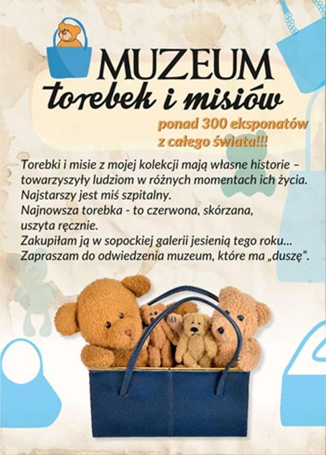 Otwarcie Muzeum Torebek i Misiów w Nałęczowie