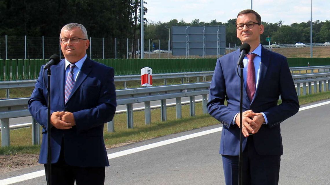 Otwarcie obwodnicy Puław. Przyjechał premier Mateusz Morawiecki