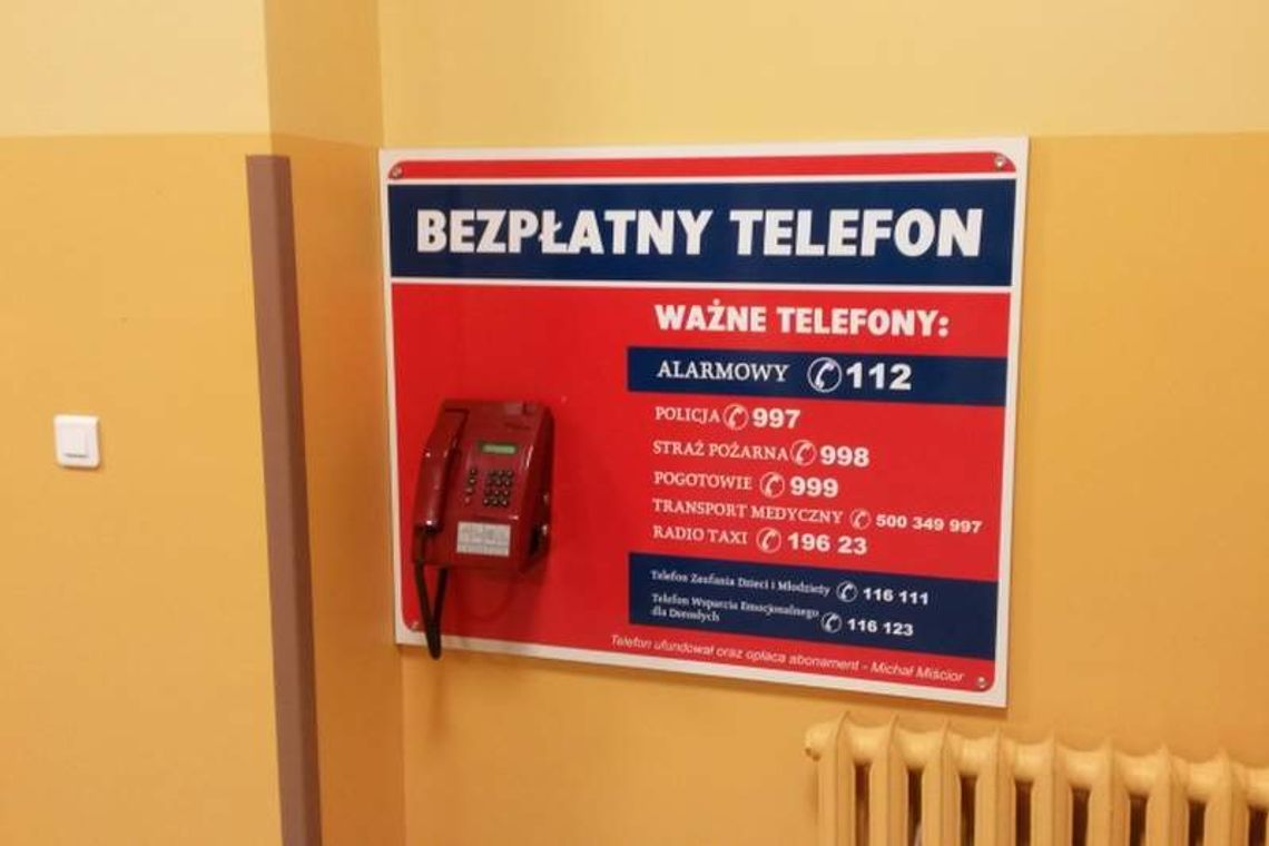 Pacjent dzwoni, radny płaci za telefon Pacjent dzwoni, radny płaci za telefon