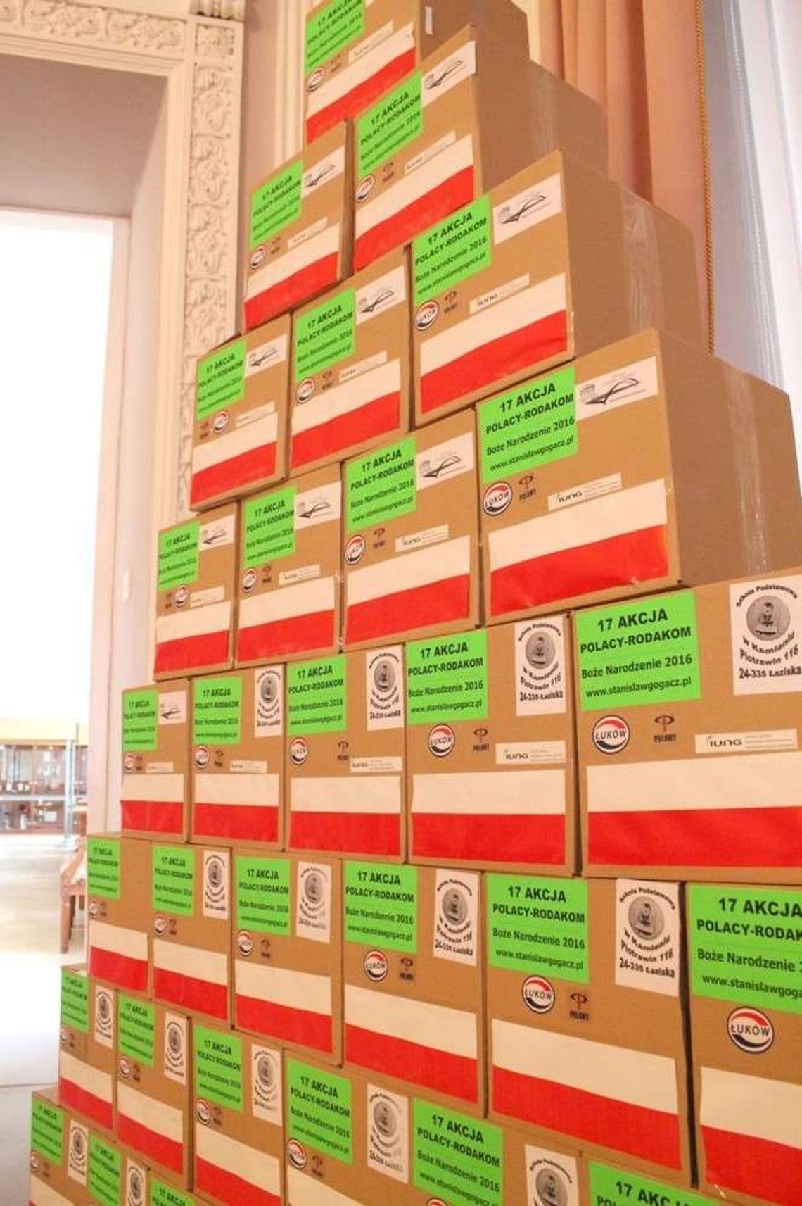 Paczki pojechały do Rodaków na Wschodzie Paczki pojechały do Rodaków na Wschodzie