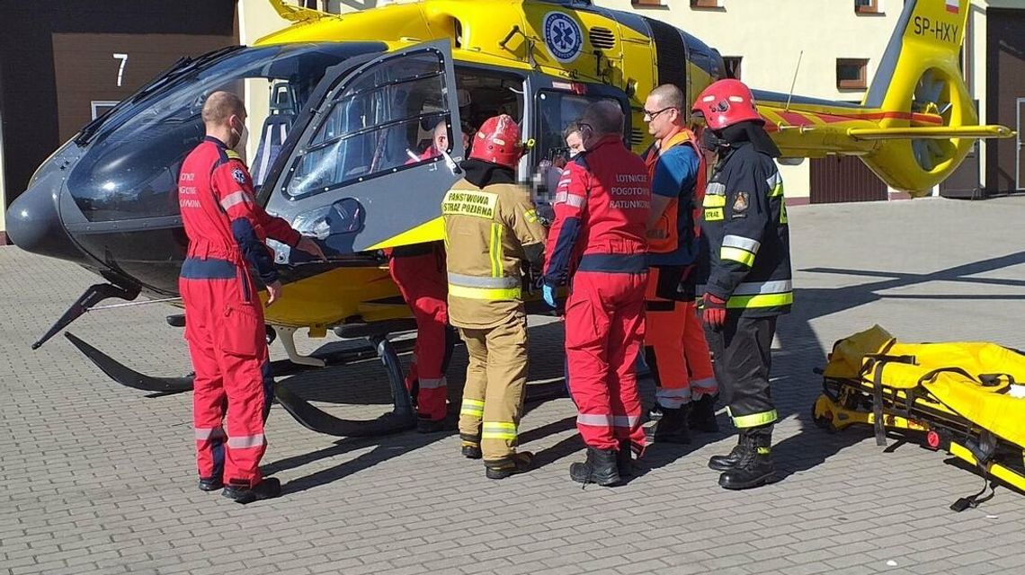 "Pali się mężczyzna". Tragedia we Włodawie