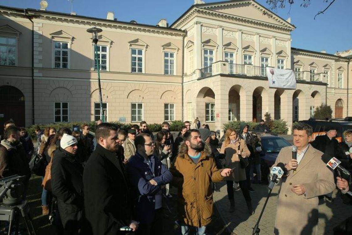 Palikot chce dymisji władz UMCS, bo odwołały jego wykład (wideo) Palikot chce dymisji władz UMCS, bo odwołały jego wykład (wideo)