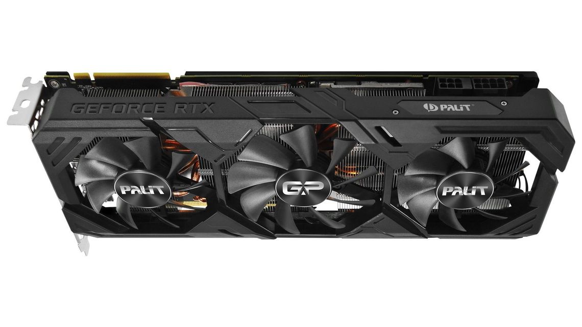 Palit GeForce RTX 2080 SUPER GP: Karty graficzne z potrójnym wentylatorem