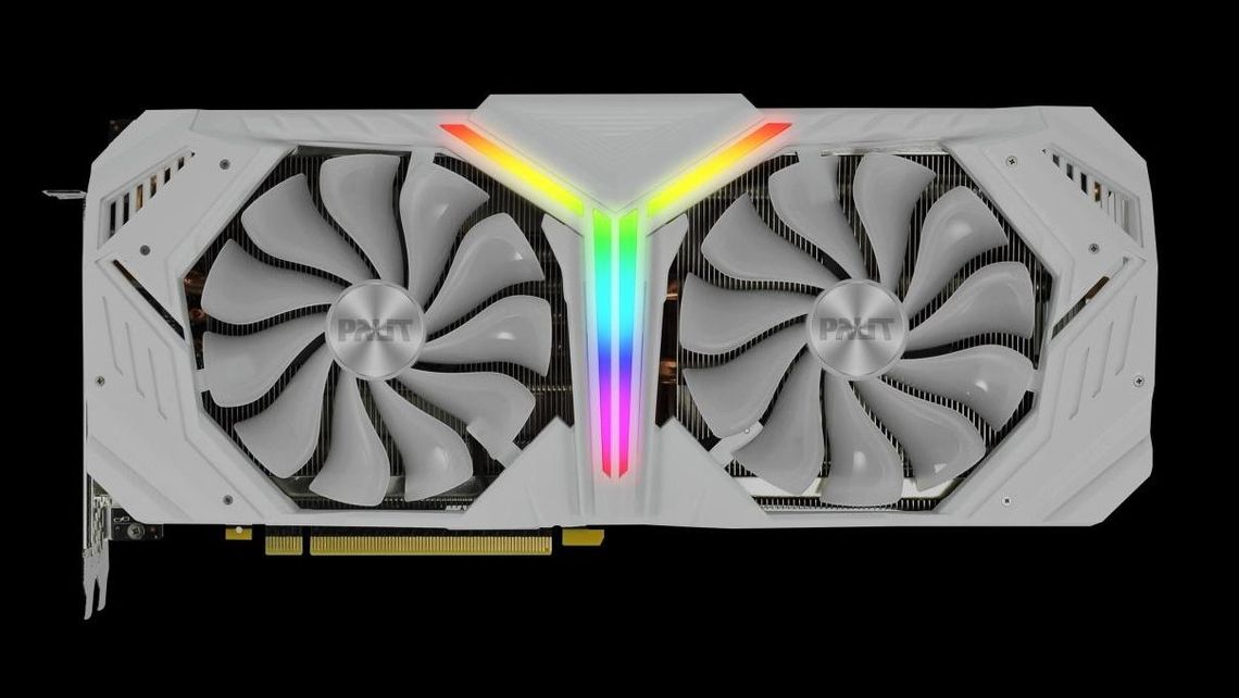 Palit GeForce RTX 2080 SUPER WGRP: Biała, podświetlona i wydajna Palit GeForce RTX 2080 SUPER WGRP: Biała, podświetlona i wydajna