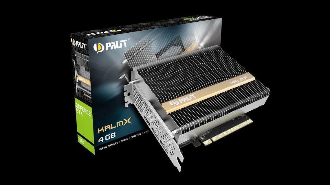 Palit GTX 1650 KalmX: Karta graficzna z pasywnym chłodzeniem