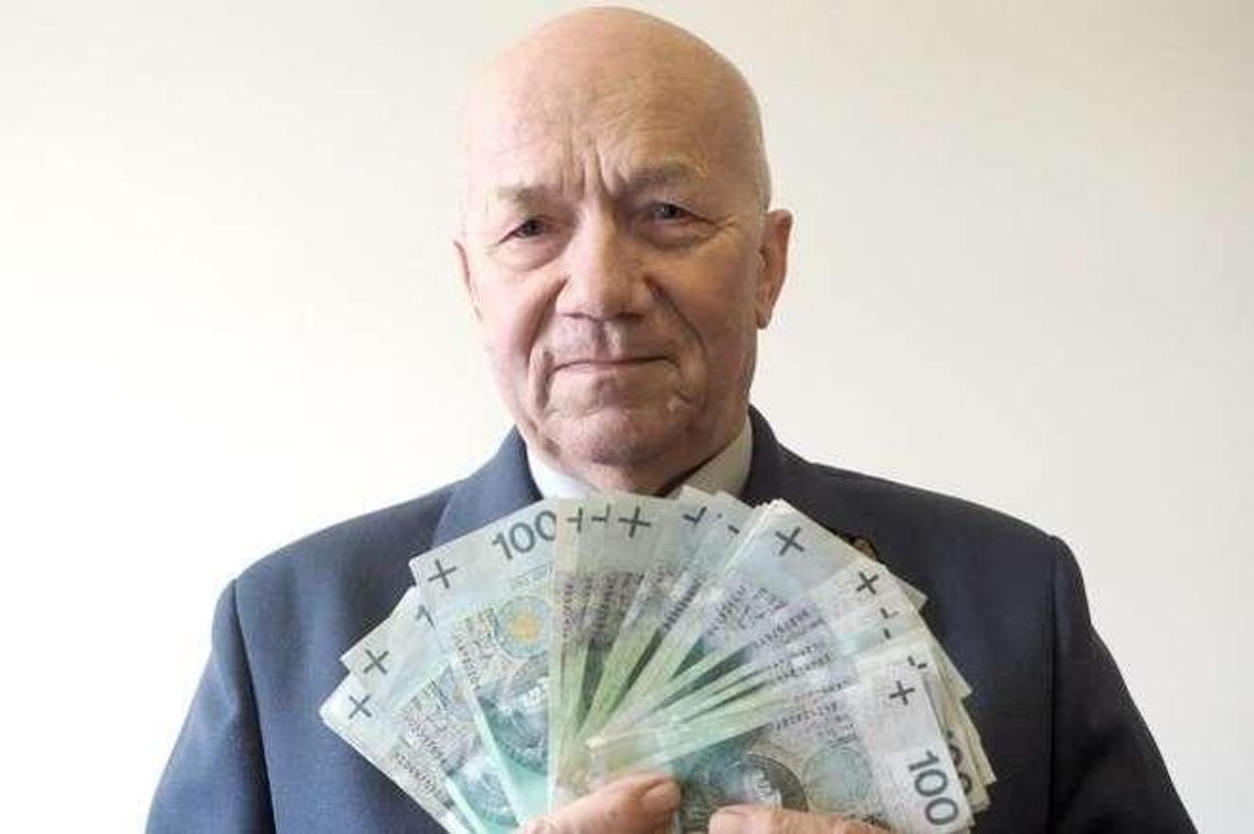 Pan Stanisław wygrał 5 tys. zł. Ty też możesz