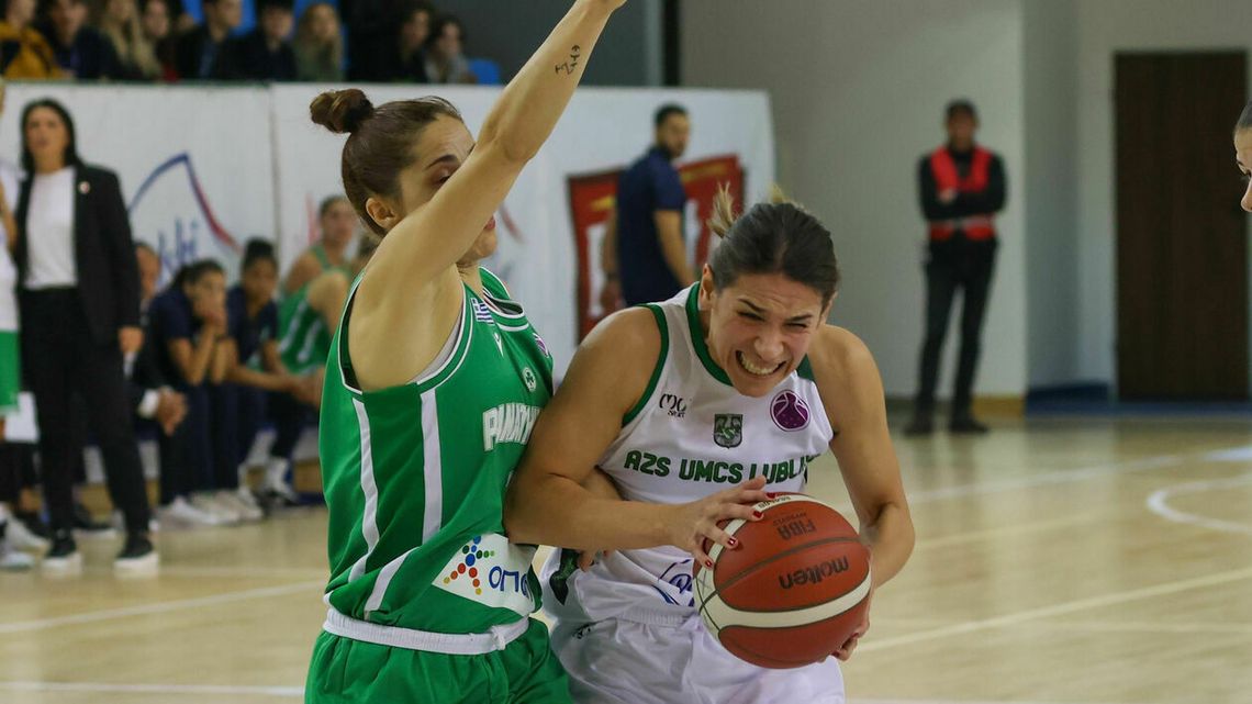 Panathinaikos – Polski Cukier AZS UMCS Lublin 67:59. Rewanżu nie było