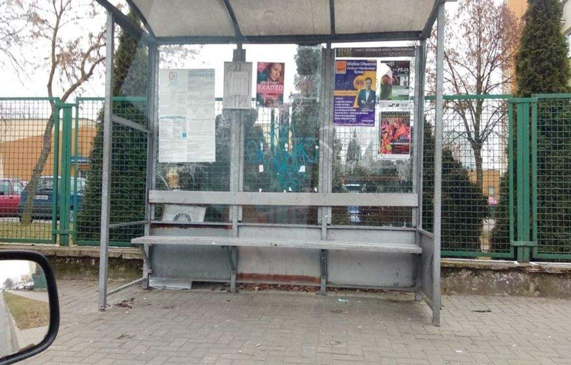 Pancerne przystanki przeciw wandalom