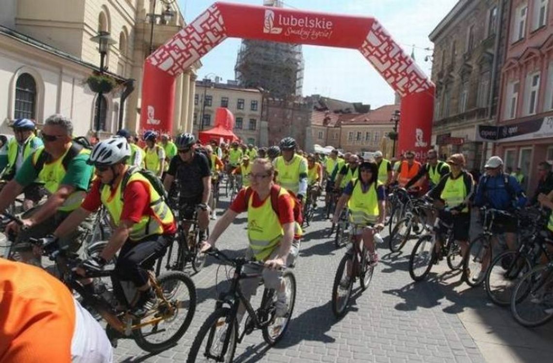 Parada rowerowa Lublin - Nałęczów (zdjęcia)