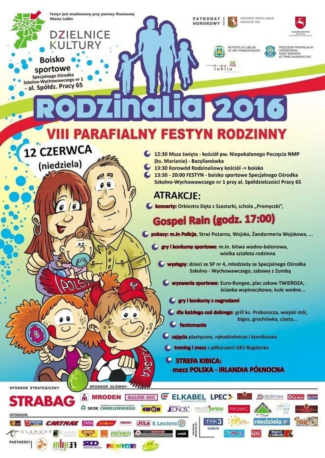 Parafialny Festyn Rodzinny „Rodzinalia 2016”