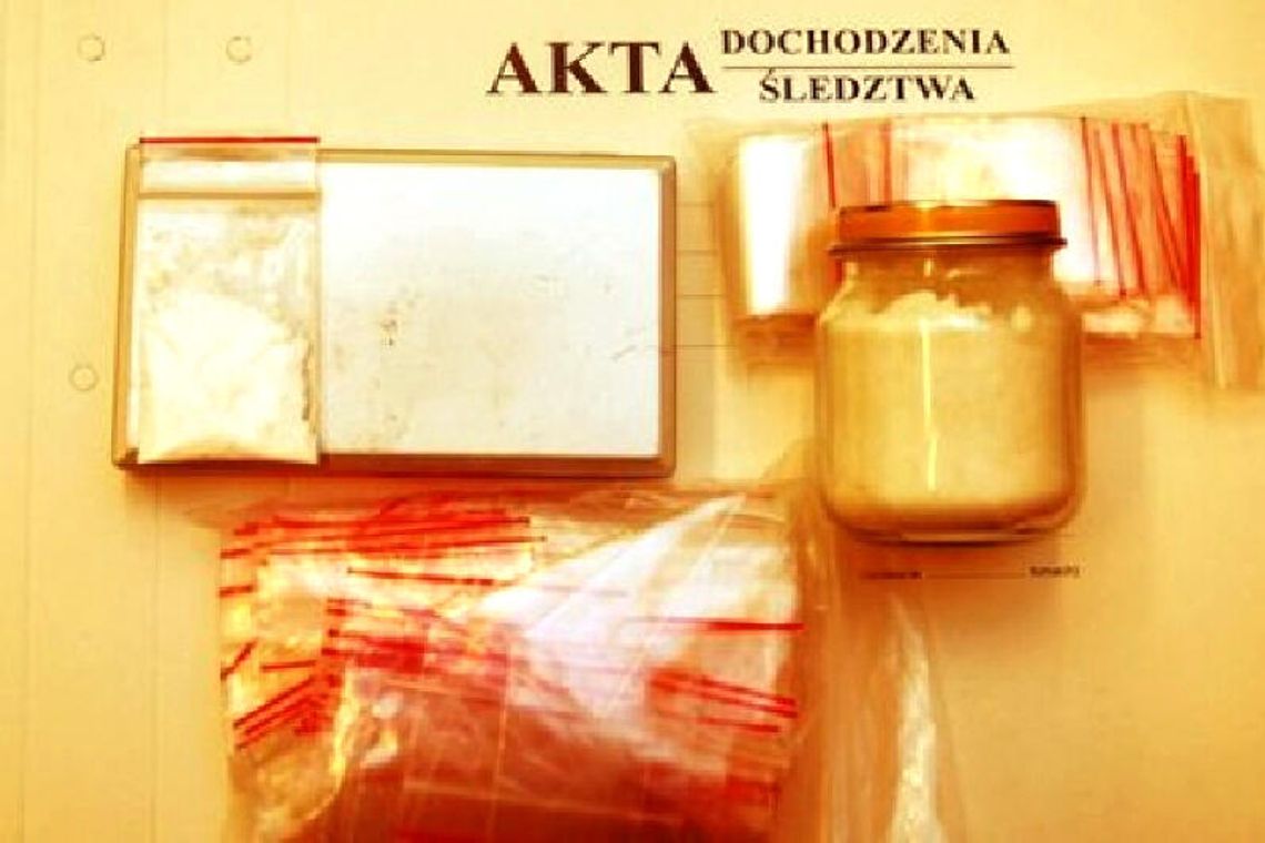 Parczew: Diler aresztowany, miał 200 gramów amfetaminy (wideo)