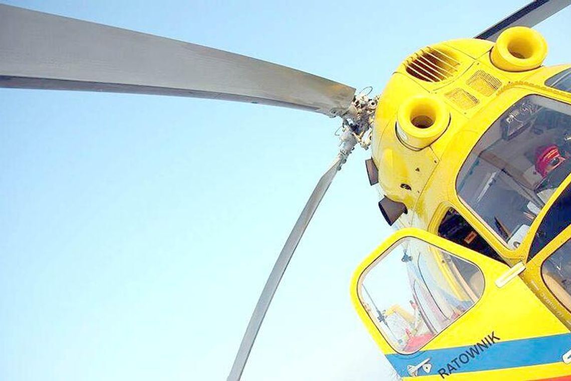 Parczew: Helikopter wyląduje przy szpitalu