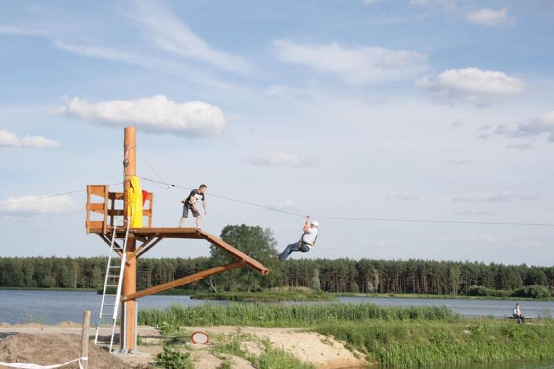 Park linowy w Janowie Lubelskim już działa (zdjęcia)