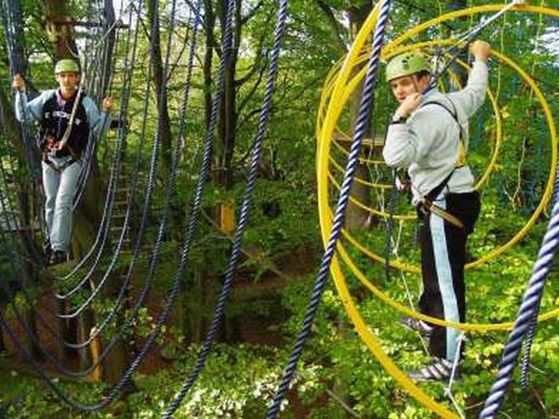 Park linowy w Janowie Lubelskim. Otwarcie już w czerwcu