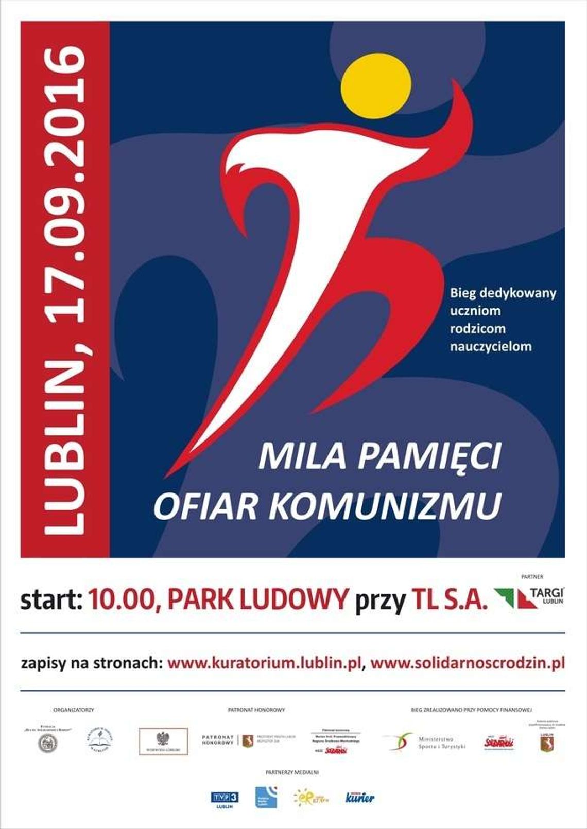 Park Ludowy: Pierwsza biegowa mila pamięci ofiar komunizmu