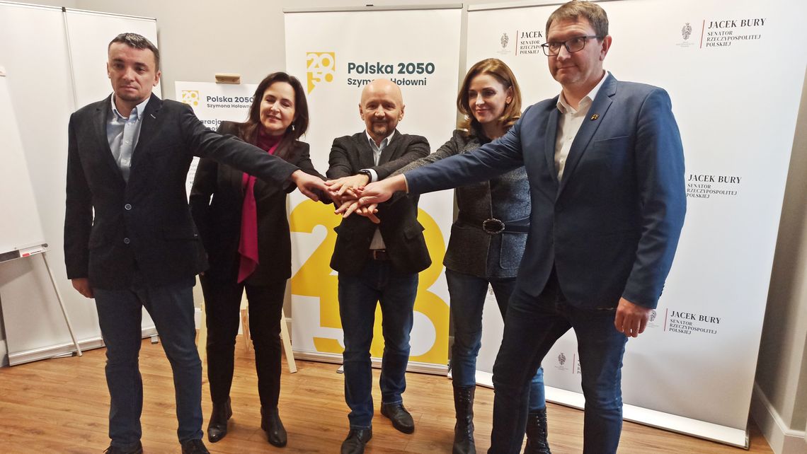 Partia Hołowni chwali się nowymi władzami w regionie