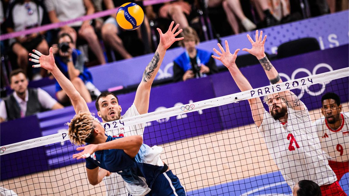 Paryż 2024: Francja rozbiła Polskę w finale, Biało-Czerwoni mają medal po 48 latach przerwy